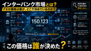 【FX市場の裏側｜第03話】インターバンク市場とは？FXの価格は誰が、どこで決めているのか？