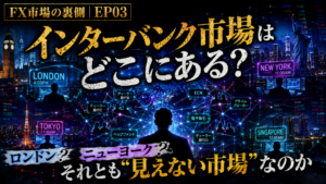 【FX市場の裏側|第03話】インターバンク市場とは?FXの価格は誰が、どこで決めているのか?